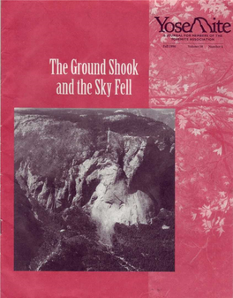 Bseaite a JOURNAL for MEMBERS of the YOSEMITE ASSOCIATION