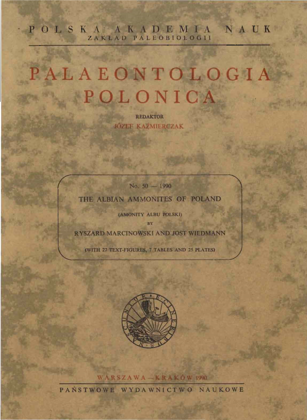 REDAKTOR -.: Palaeontologia Polonica