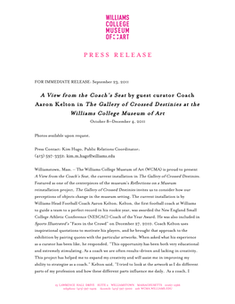 PDF Guest Curator, Aaron Kelton Press Release