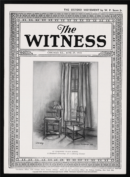 1933 the Witness, Vol. 17, No. 44