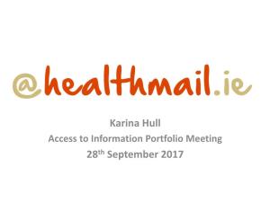 Healthmail.Ie Account • All HSE and Voluntary Hospital Email Addresses Are Automatically Connected to Healthmail