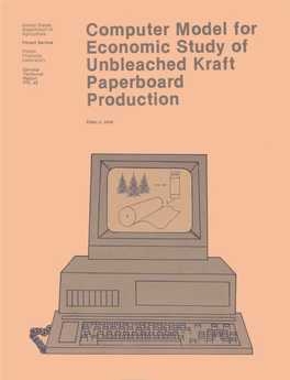 Computer Model for Economic Study of Unbleached Kraft Paperboard Production