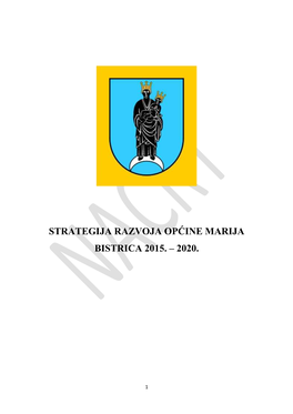 Strategija Razvoja Općine Marija Bistrica 2015
