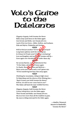 Volo's Guide to the Dalelands