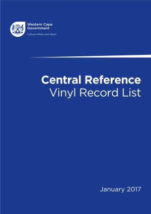 Vinyl Record Catalogue