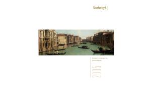 Sotheby's Holdings, Inc. Annual Report