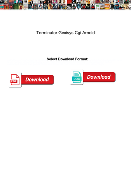 Terminator Genisys Cgi Arnold