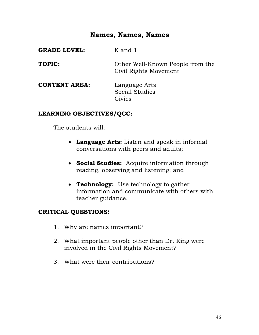 Lesson Plan Title