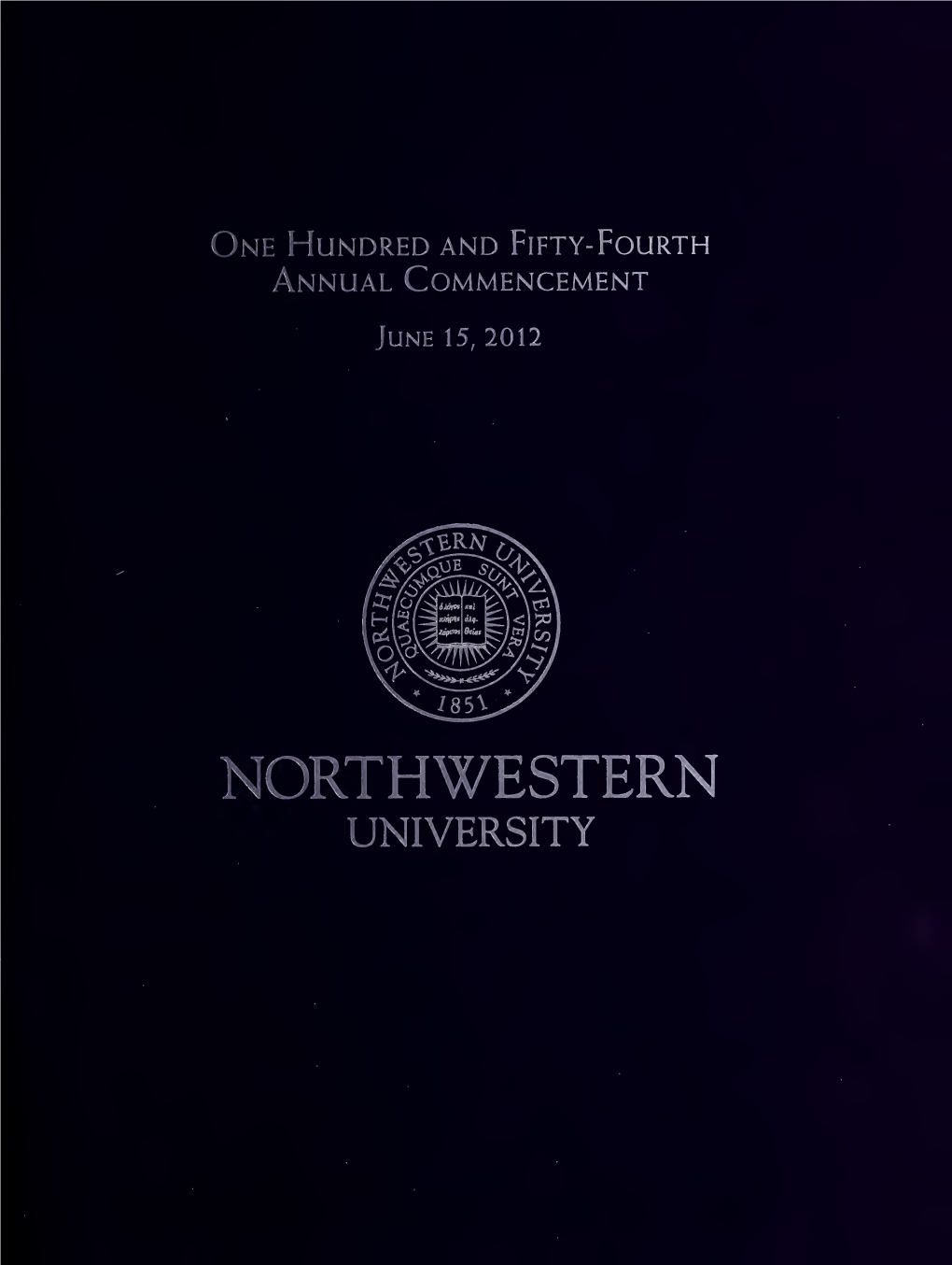 Annual Commencement / Northwestern University