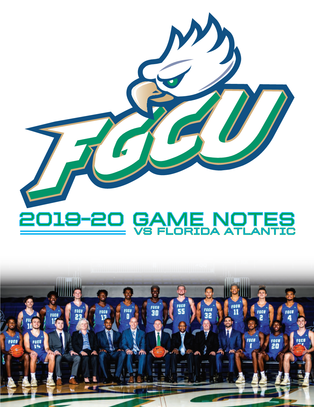2019-20 Game Notes Vs Florida Atlantic