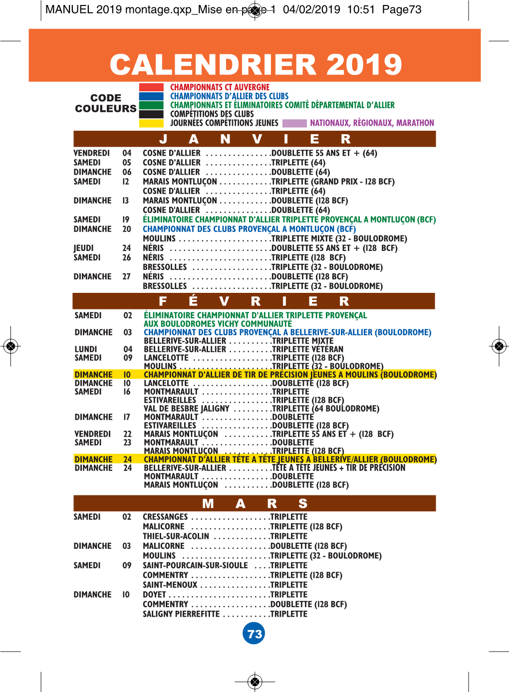 Mise En Page 1 04/02/2019 10:51 Page73