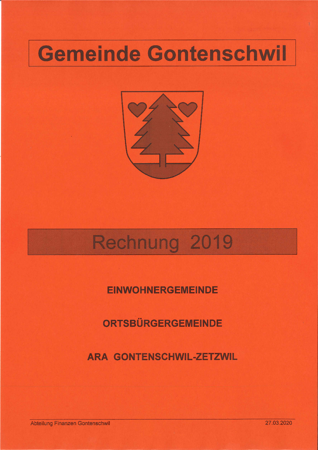 Rechnung 2019