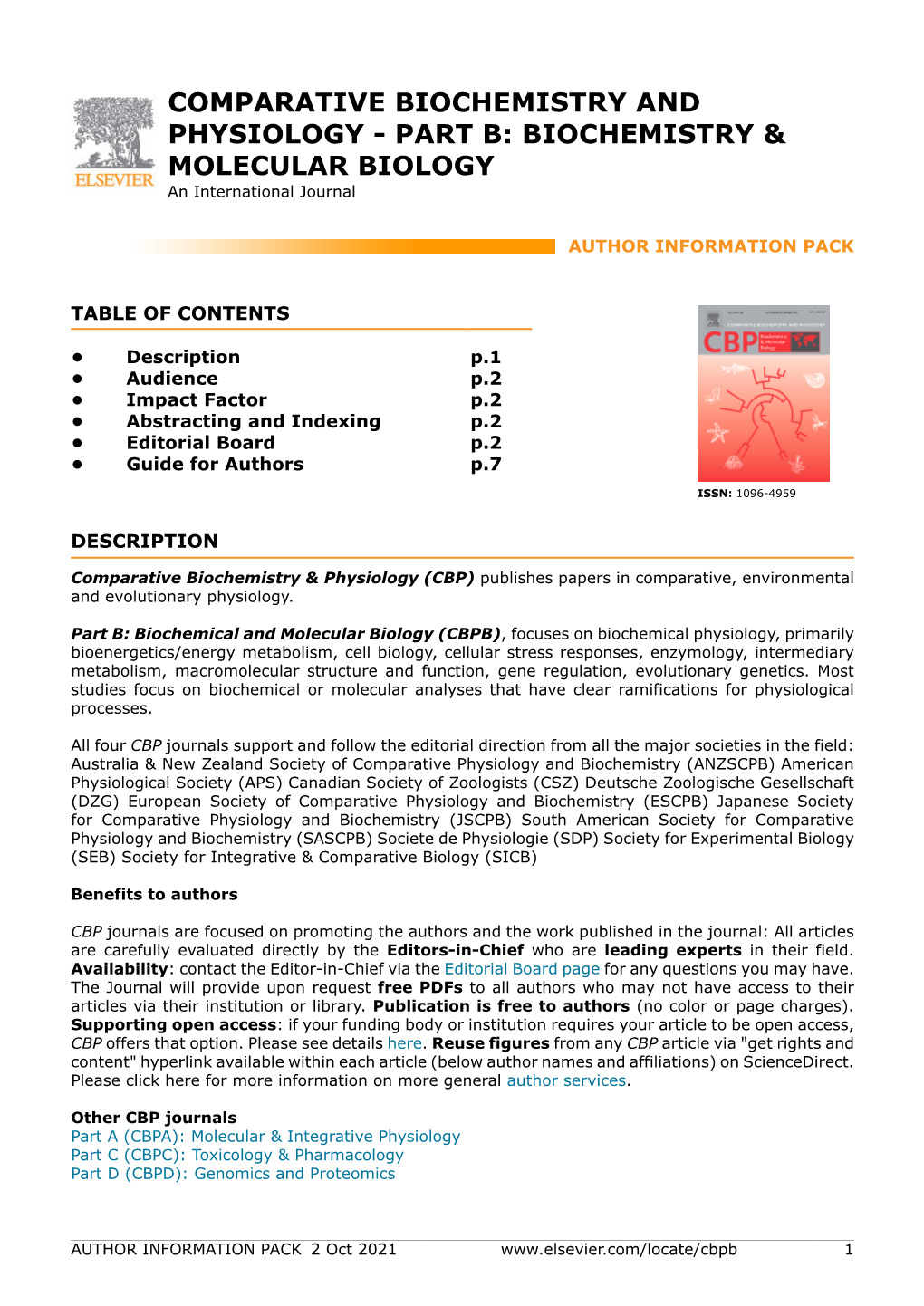 Biochemistry & Molecular Biology