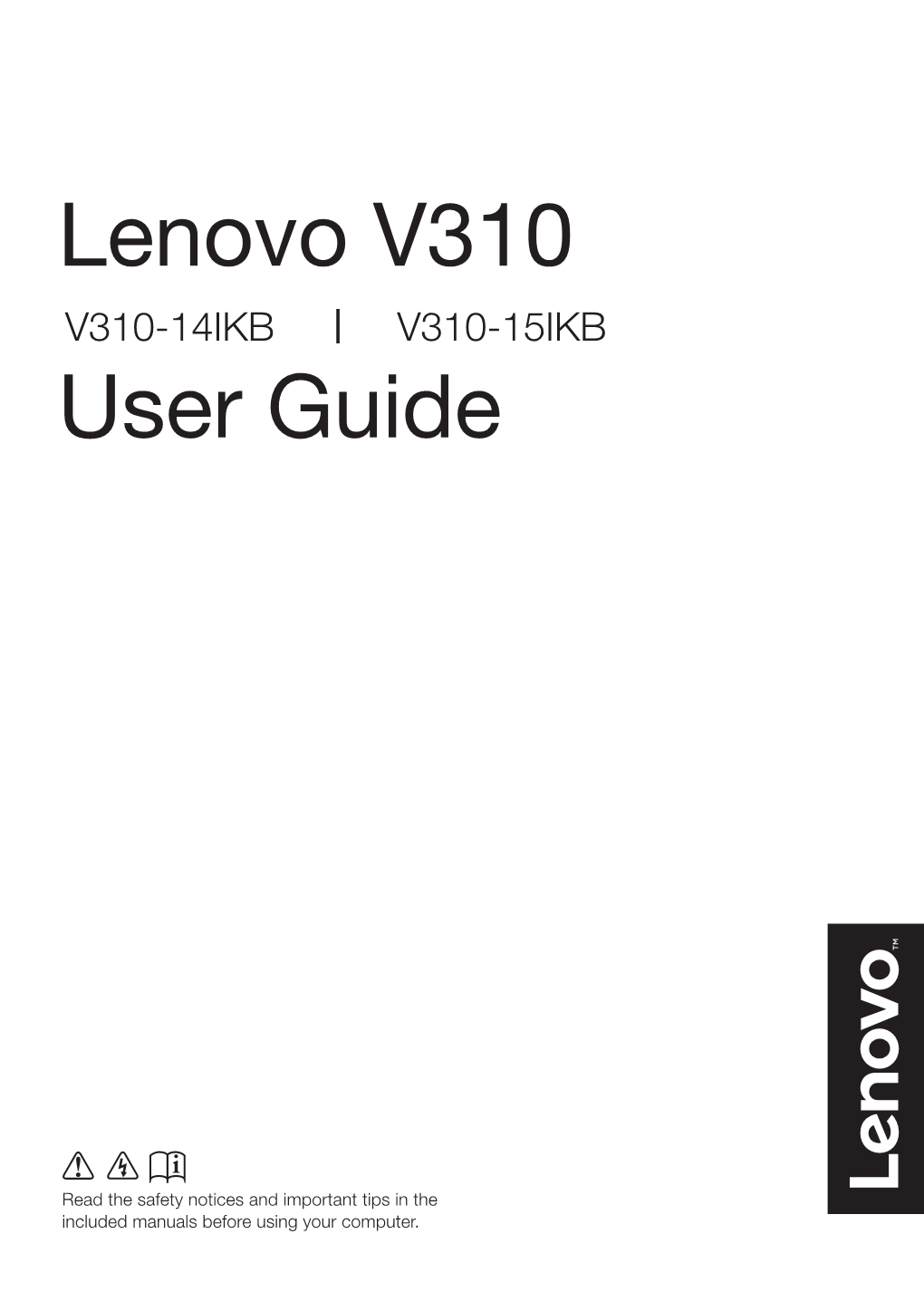 Lenovo V310 User Guide