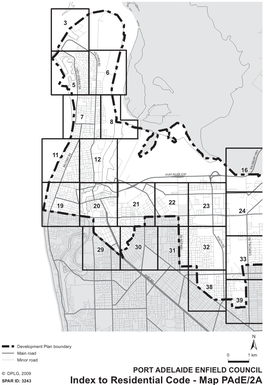 Port Adelaide Enfield Council Residential Code Maps (4.6 MB PDF)