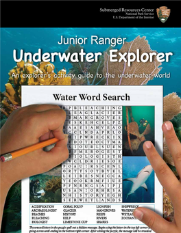 Underwater Explorer Booklet!