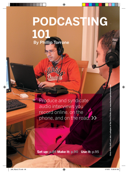 PODCASTING 101 by Phillip Torrone