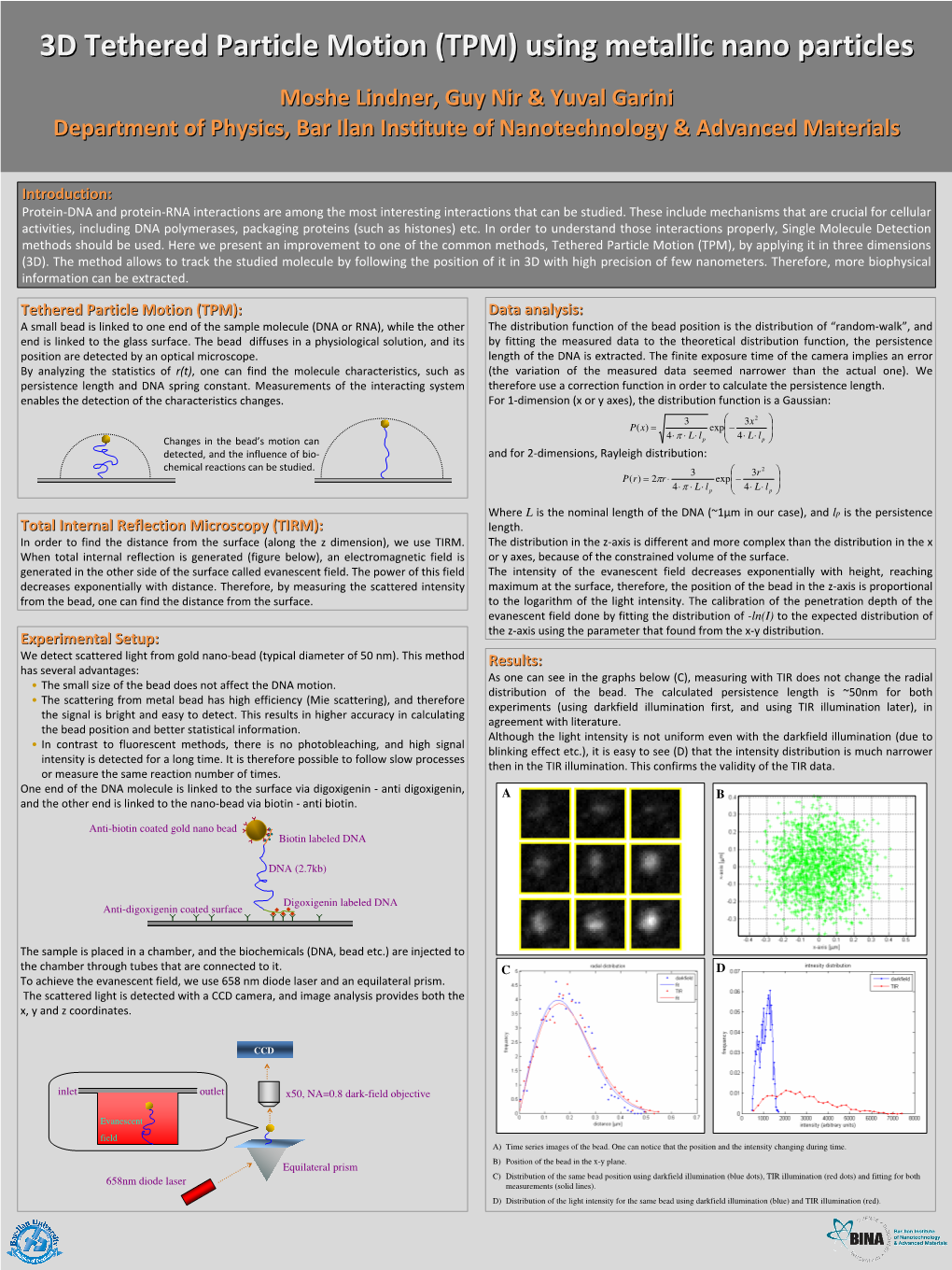 particle motion experiments