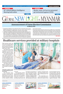 Healthcare Services Provided at Military Hospitals