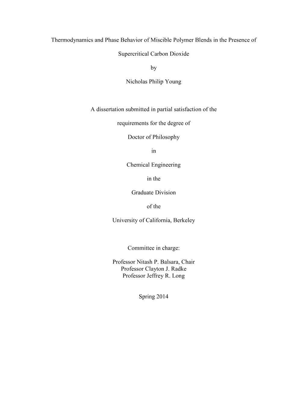 Thermodynamics and Phase Behavior of Miscible Polymer Blends in the Presence Of