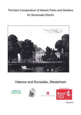 Valence and Dunsdale, Westerham