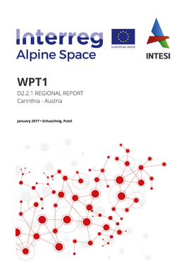 WPT1 D2.2.1 REGIONAL REPORT Carinthia - Austria