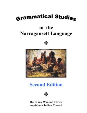 In the Narragansett Language Second Edition