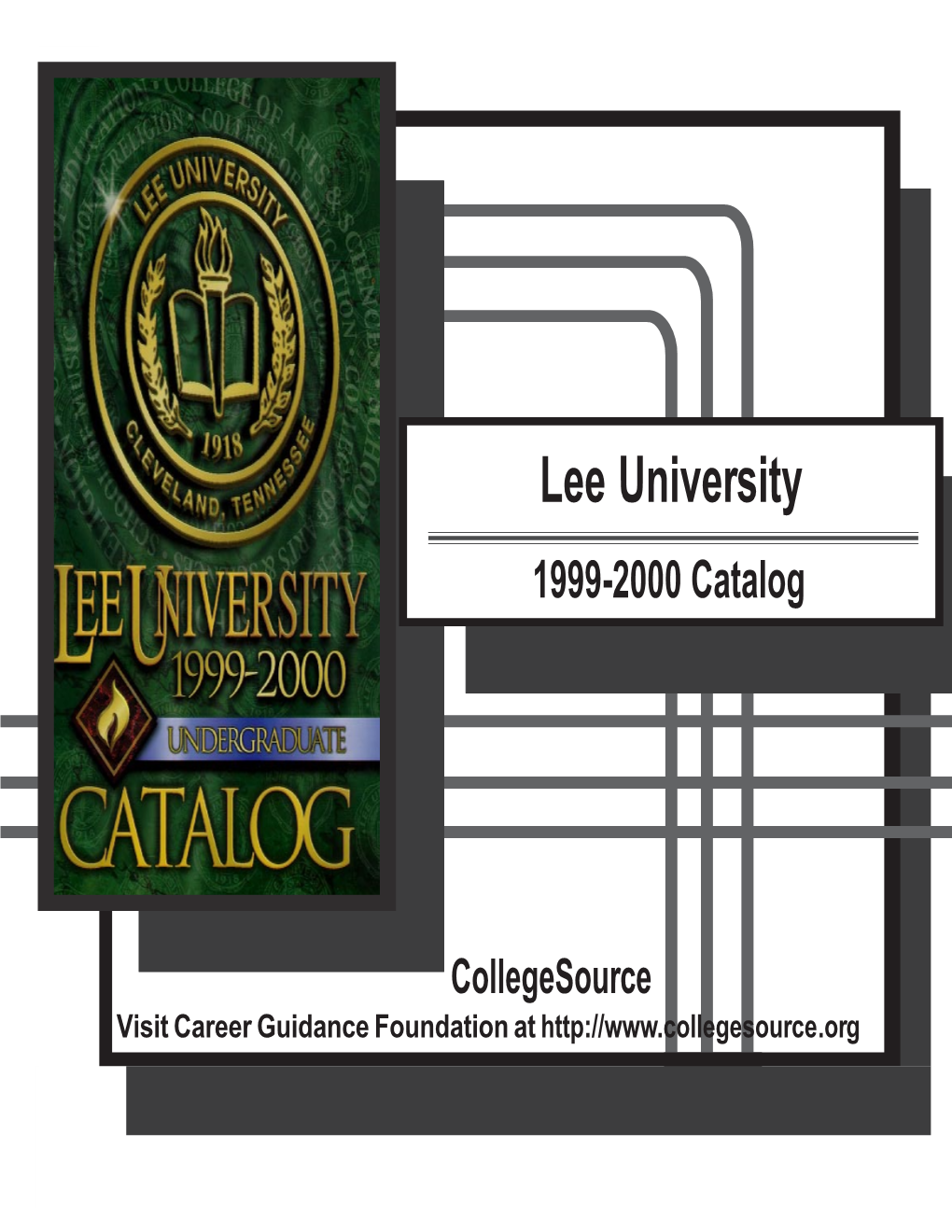 Undergraduate Catalog Contents