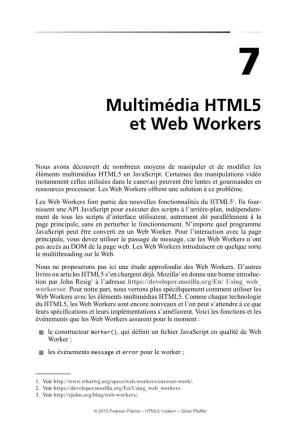 Multimédia HTML5 Et Web Workers