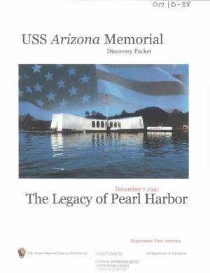 USS Arizona Memorial Discovery Packet