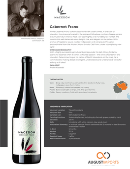 Macedon | Cabernet Franc