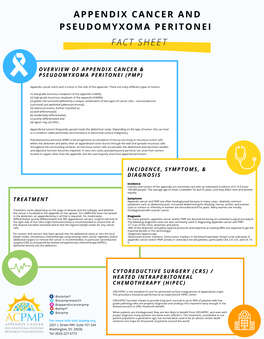 Appendix Cancer PMP Fact Sheet