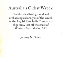 Australia's Oldest Wreck. English East India