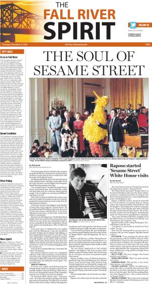 Raposo Started 'Sesame Street' White House Visits