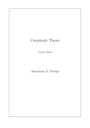 Complexity Theory