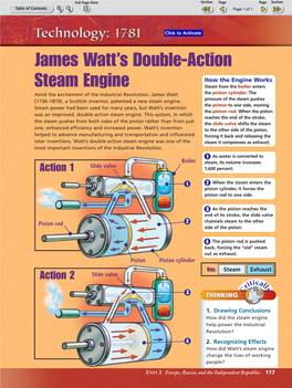 James Watt's Double-Action Steam Engine