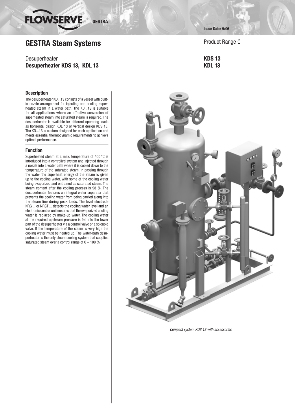 GESTRA Steam Systems Product Range C