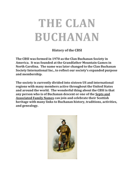 The Clan Buchanan