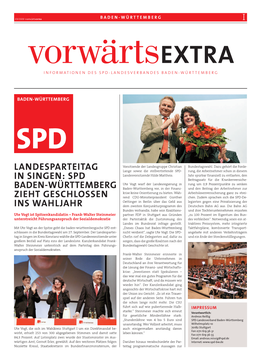 Landesparteitag in Singen: Spd Baden-Württemberg