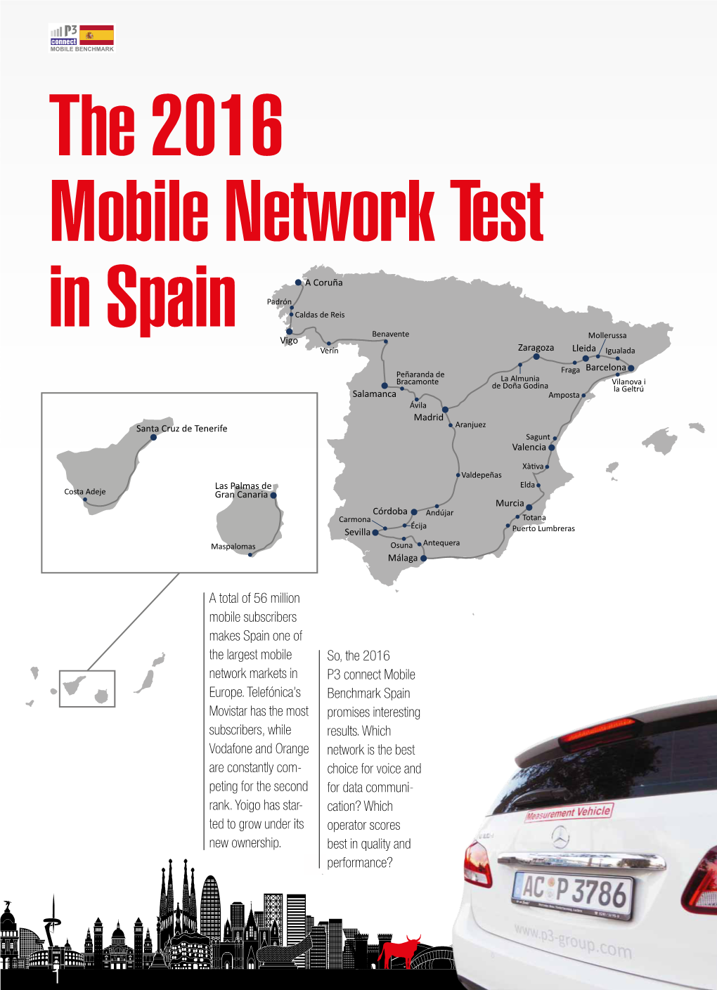 The 2016 Mobile Network Test in Spain