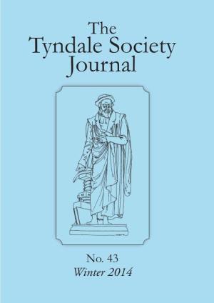 Tyndale Society Journal