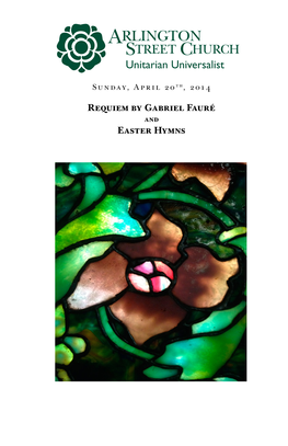 Large Print Easter Music
