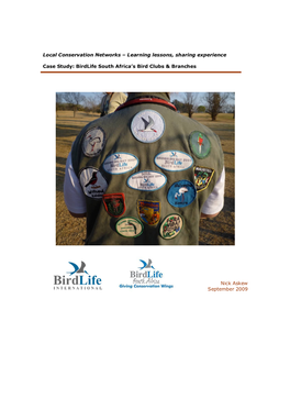 Birdlife South Africa's Bird Clubs & Bran