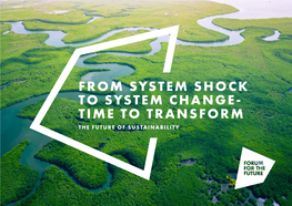 From System Shock to System Change- Time to Transform the Future of Sustainability