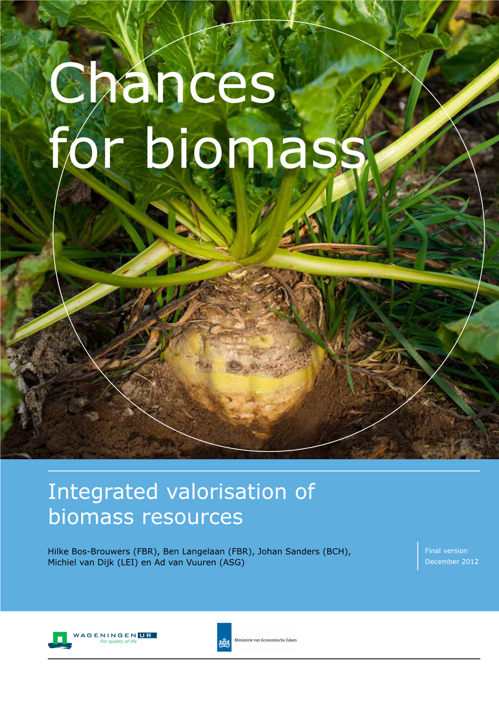 Chances for Biomass