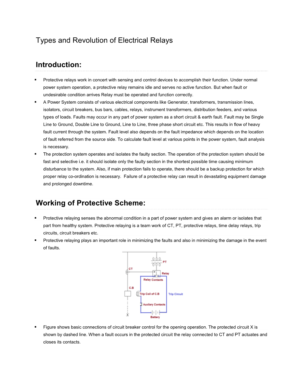 Types and Revolution of Electrical Relays