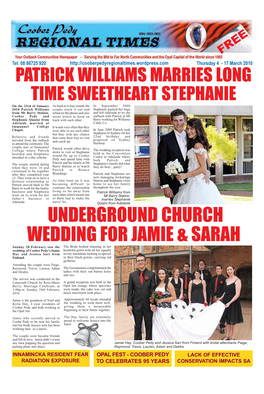 Underground Church Wedding for Jamie & Sarah