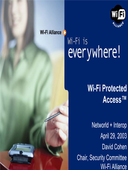 Wi-Fi Protected Access™