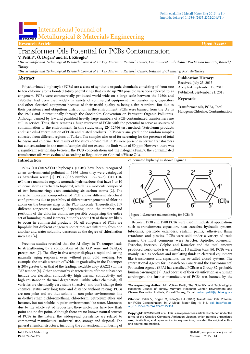 Transformer Oils Potential for Pcbs Contamination International Journal