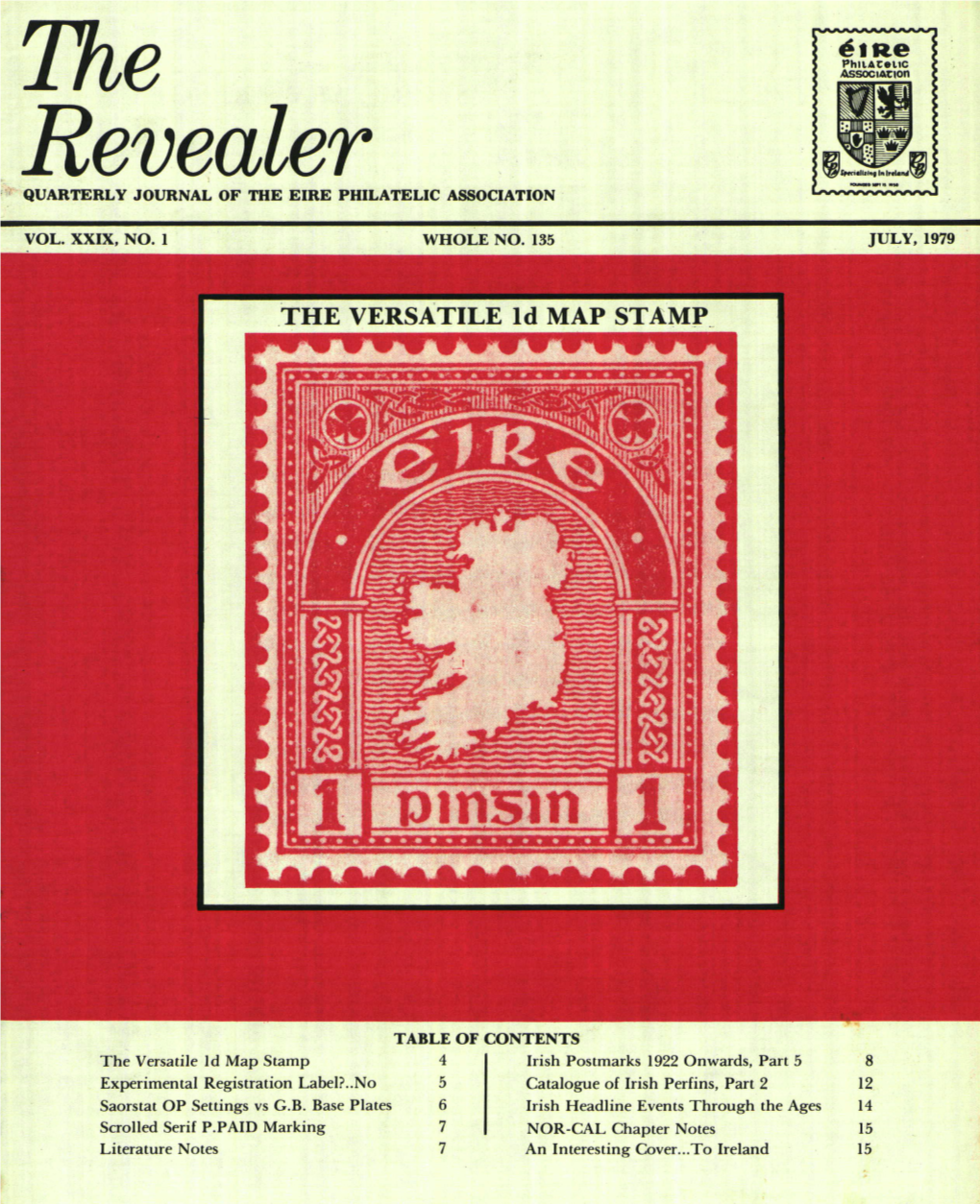 The Revealer July, 1979 the REVEALER SECRETARY's REPORT